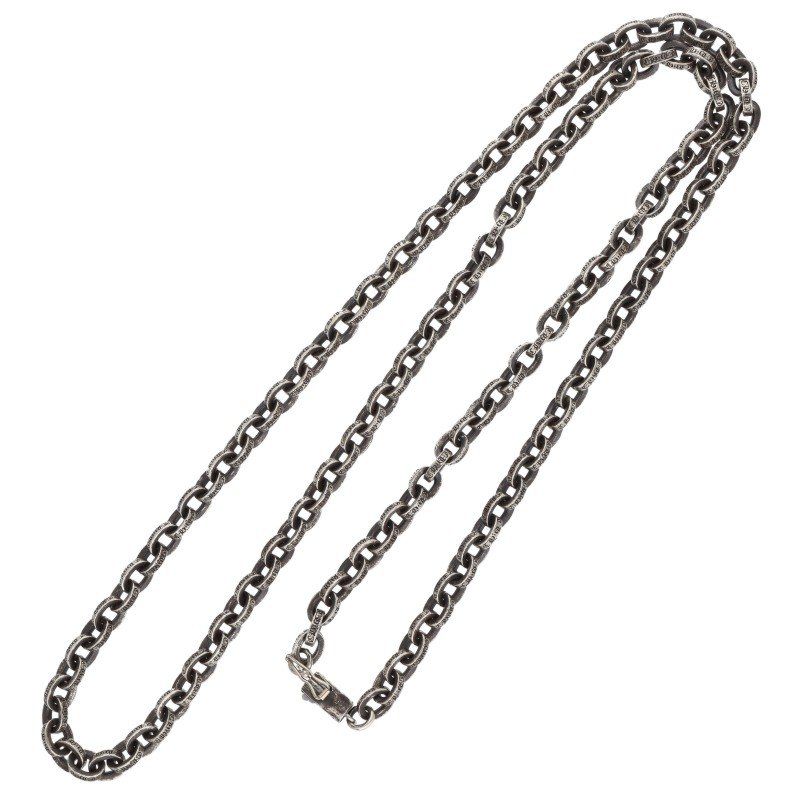 クロムハーツ PAPER CHAIN 24/ペーパーチェーン24inch シルバーネックレス メンズ 24inch クロムハーツ PAPER CHAIN 24/ペーパーチェーン24inch シルバーネックレス メンズ 24inch