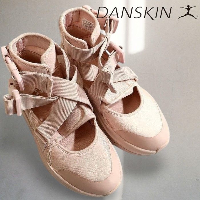 DEAR DANSKIN ディアダンスキン POINTE STRAP SHOES Vibramソール ポワントストラップシューズ バレエコア レディース DEAR921100 定価1.9万 バレエピンク▲020▼50304k10