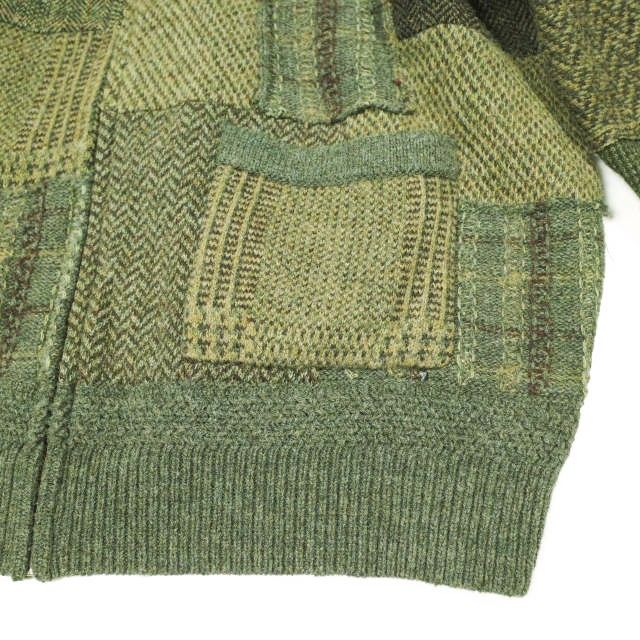 RRL ダブルアールエル 25AW パッチワークウールカシミヤセーター