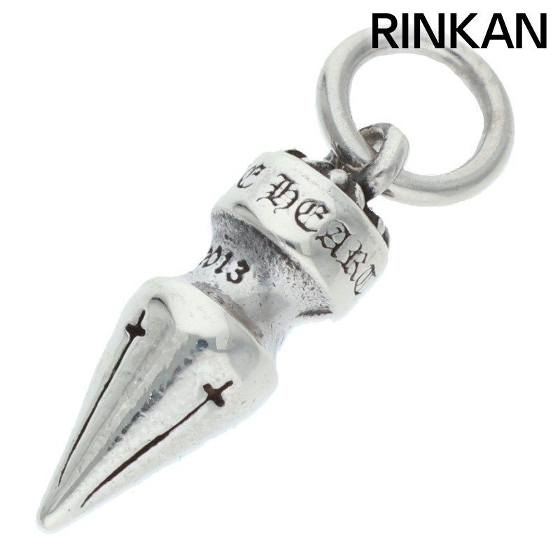 クロムハーツ SPIKE CHARM/スパイク チャーム/シルバーネックレストップ メンズ