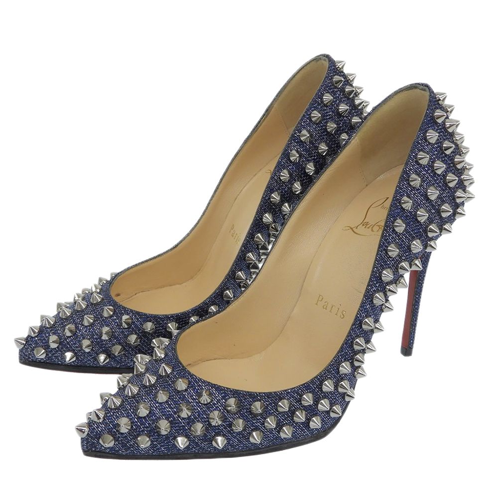 Christian Louboutin クリスチャンルブタン 美品 スパイクスタッズ