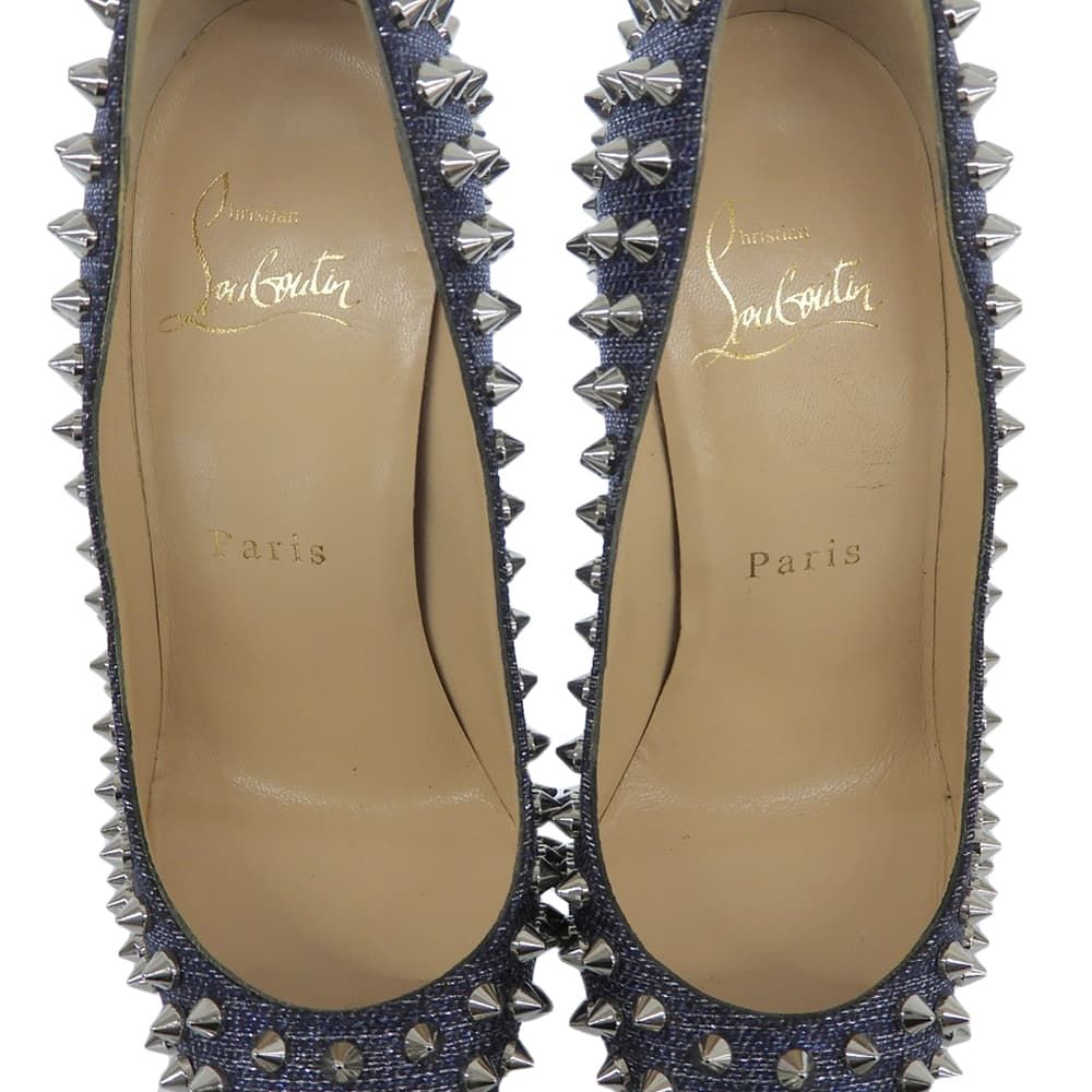 Christian Louboutin クリスチャンルブタン 美品 スパイクスタッズ