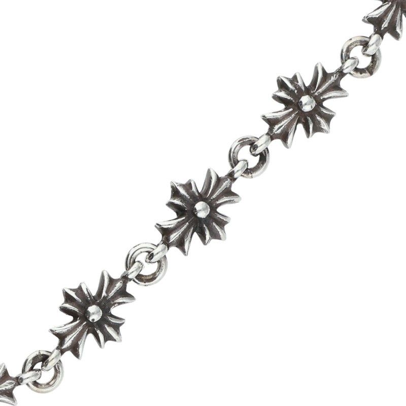 クロムハーツ TNY E CH PLS/タイニーECHプラス シルバーブレスレット メンズ 10LINK クロムハーツ TNY E CH PLS/タイニーECHプラス シルバーブレスレット メンズ 10LINK