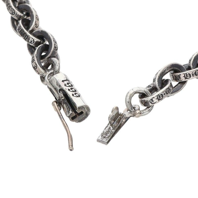 クロムハーツ PAPER CHAIN/ペーパーチェーン シルバーブレスレット メンズ 8inch クロムハーツ PAPER CHAIN/ペーパーチェーン シルバーブレスレット メンズ 8inch
