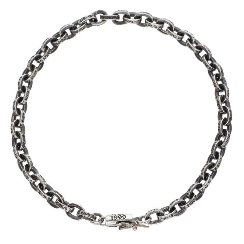 クロムハーツ PAPER CHAIN/ペーパーチェーン シルバーブレスレット メンズ 8inch クロムハーツ PAPER CHAIN/ペーパーチェーン シルバーブレスレット メンズ 8inch