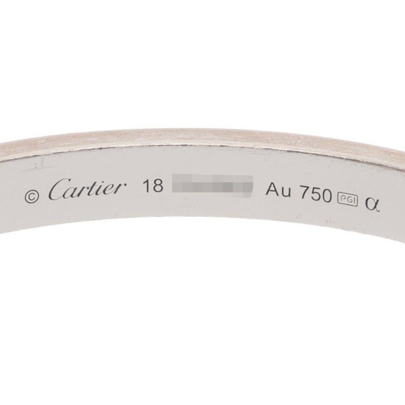 カルティエ LOVE BRACELET PAVE DIAMONDS K18WG K18WG PAVEダイヤ ラブブレスレット メンズ 18 カルティエ LOVE BRACELET PAVE DIAMONDS K18WG K18WG PAVEダイヤ ラブブレスレット メンズ 18