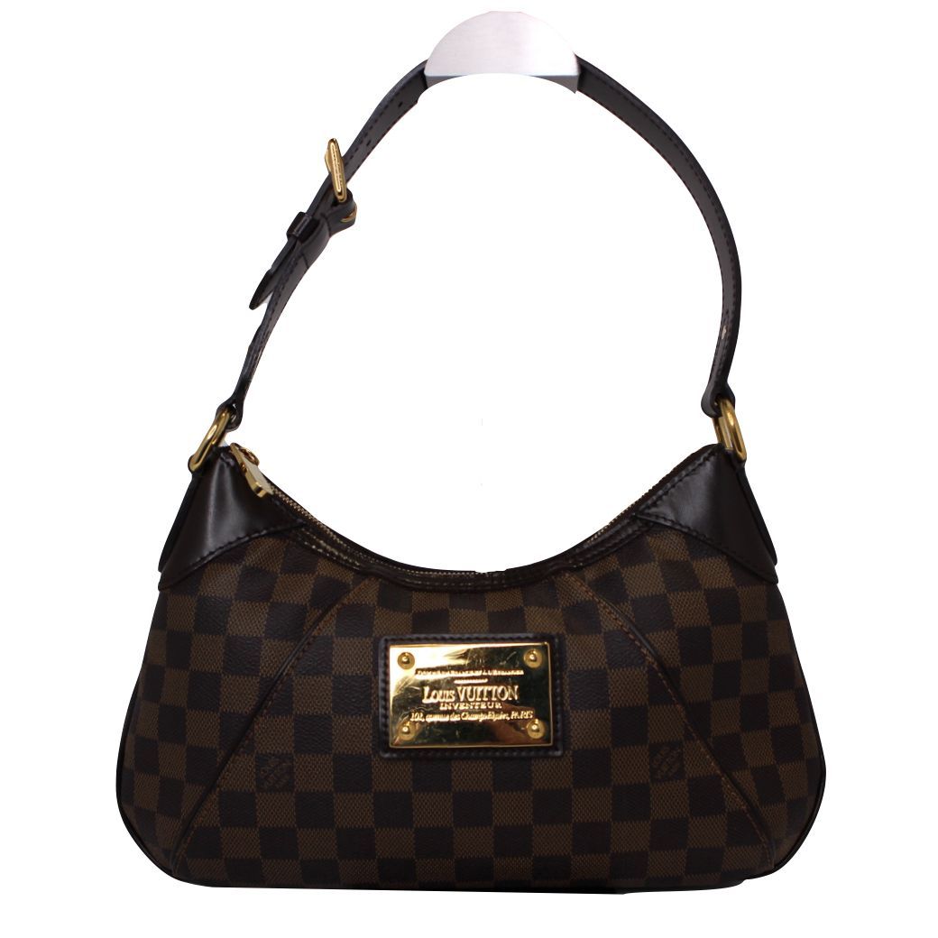 ★【LOUIS VUITTON】ルイ・ヴィトン　N48180　AR4088　テムズPM　ショルダーバッグ　ブラウン　 ハイブランド　レディース　普段使い　ゴールド金具　ダミエ