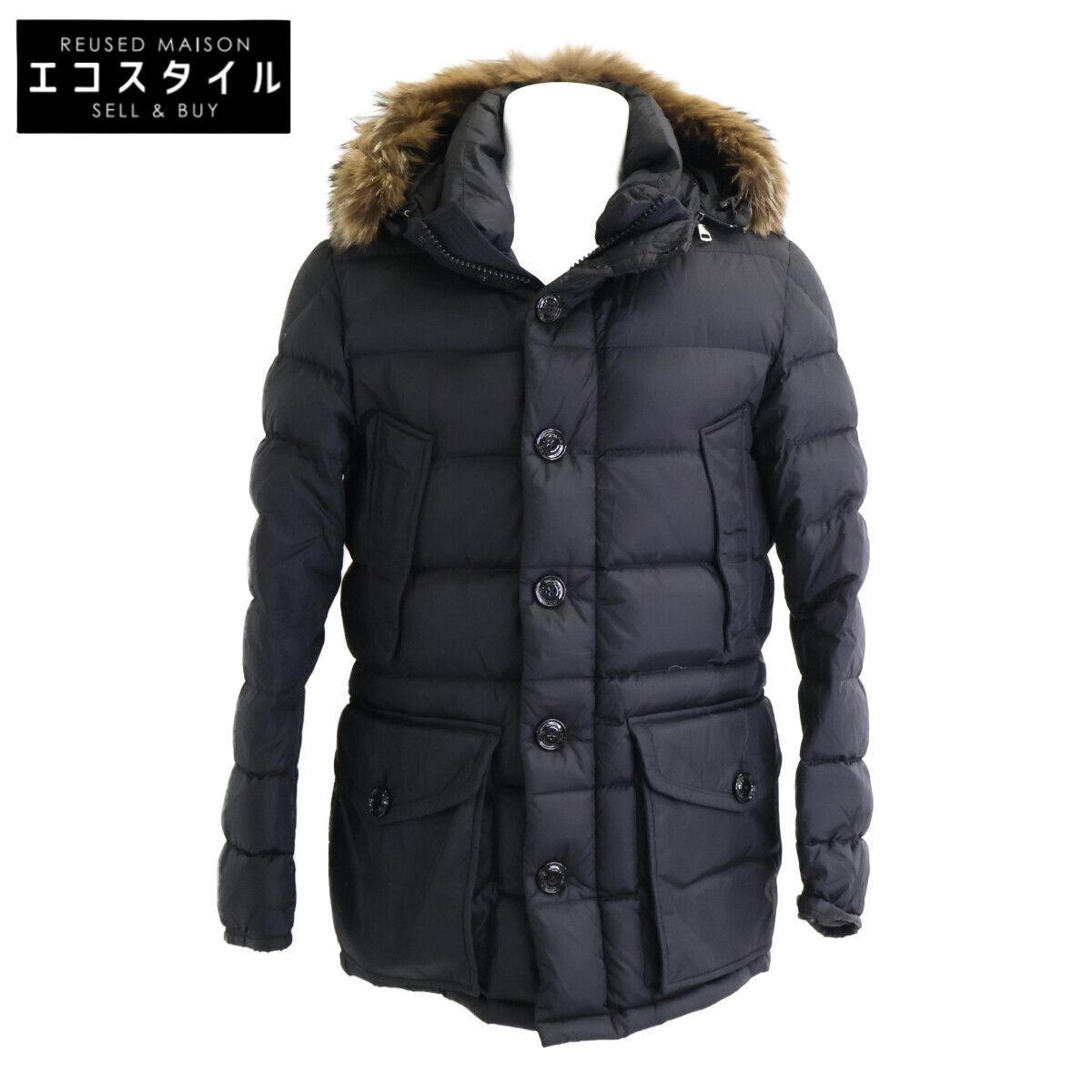 MONCLER　モンクレール　CLUNY クリュニー ファーフード ダウンジャケット　2