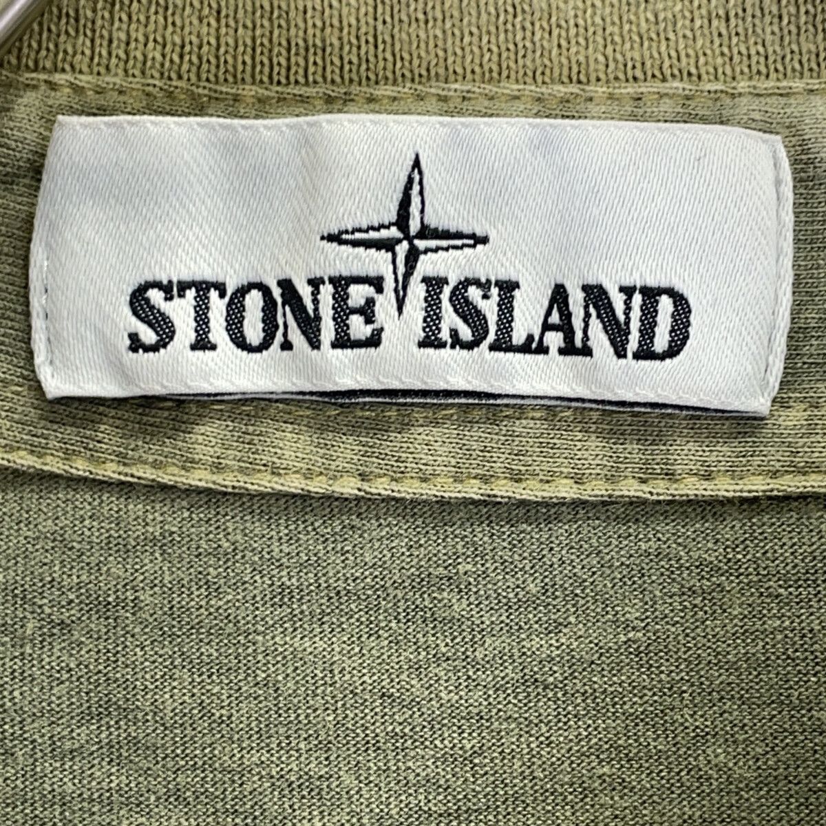 STONE ISLAND　ストーンアイランド　【国内正規】721522257 ロゴパッチ 半袖ポロシャツ/　M