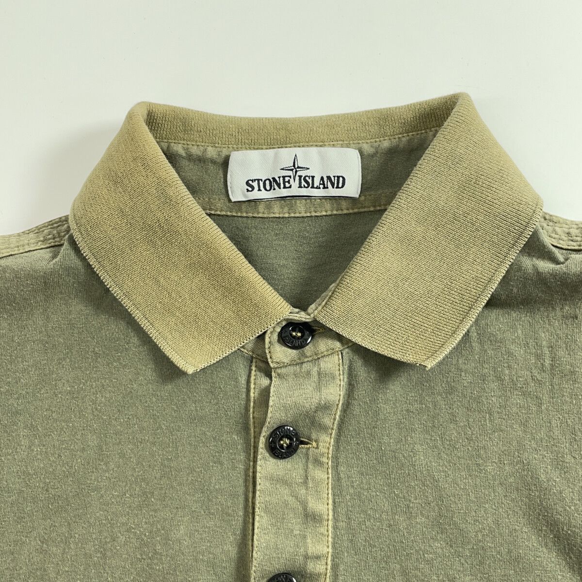 ストーンアイランド　ポロシャツ　M STONE ISLAND ストーンアイランド 【国内正規】721522257 ロゴパッチ