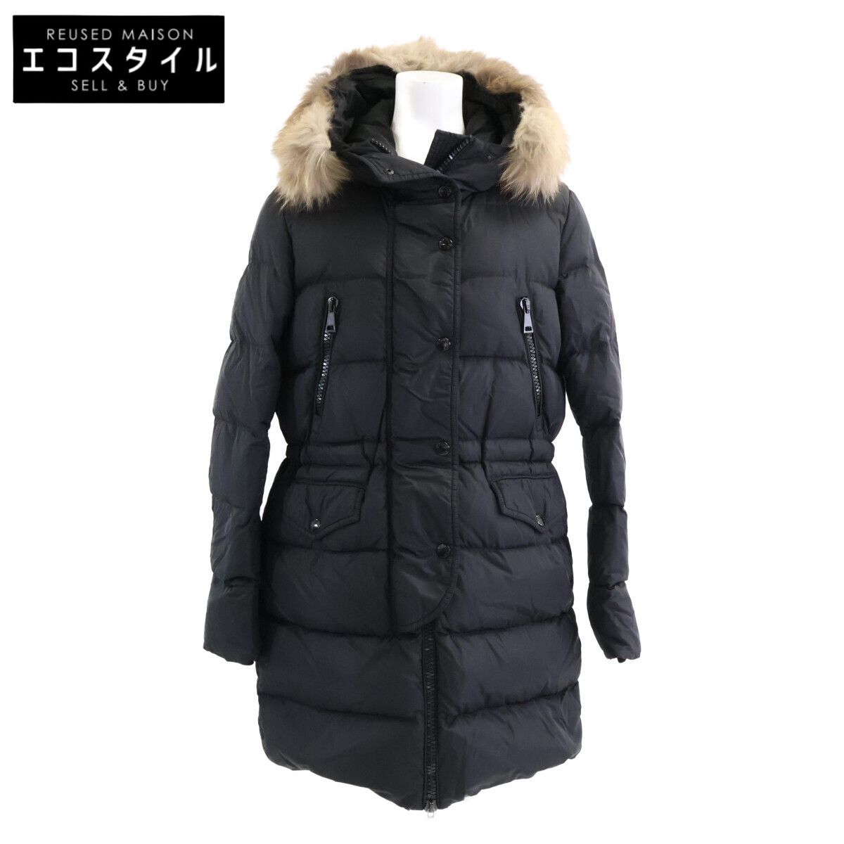 MONCLER　モンクレール　FRAGONETTE フラゴネット ファ－付き ダウンコート　3 86,515円