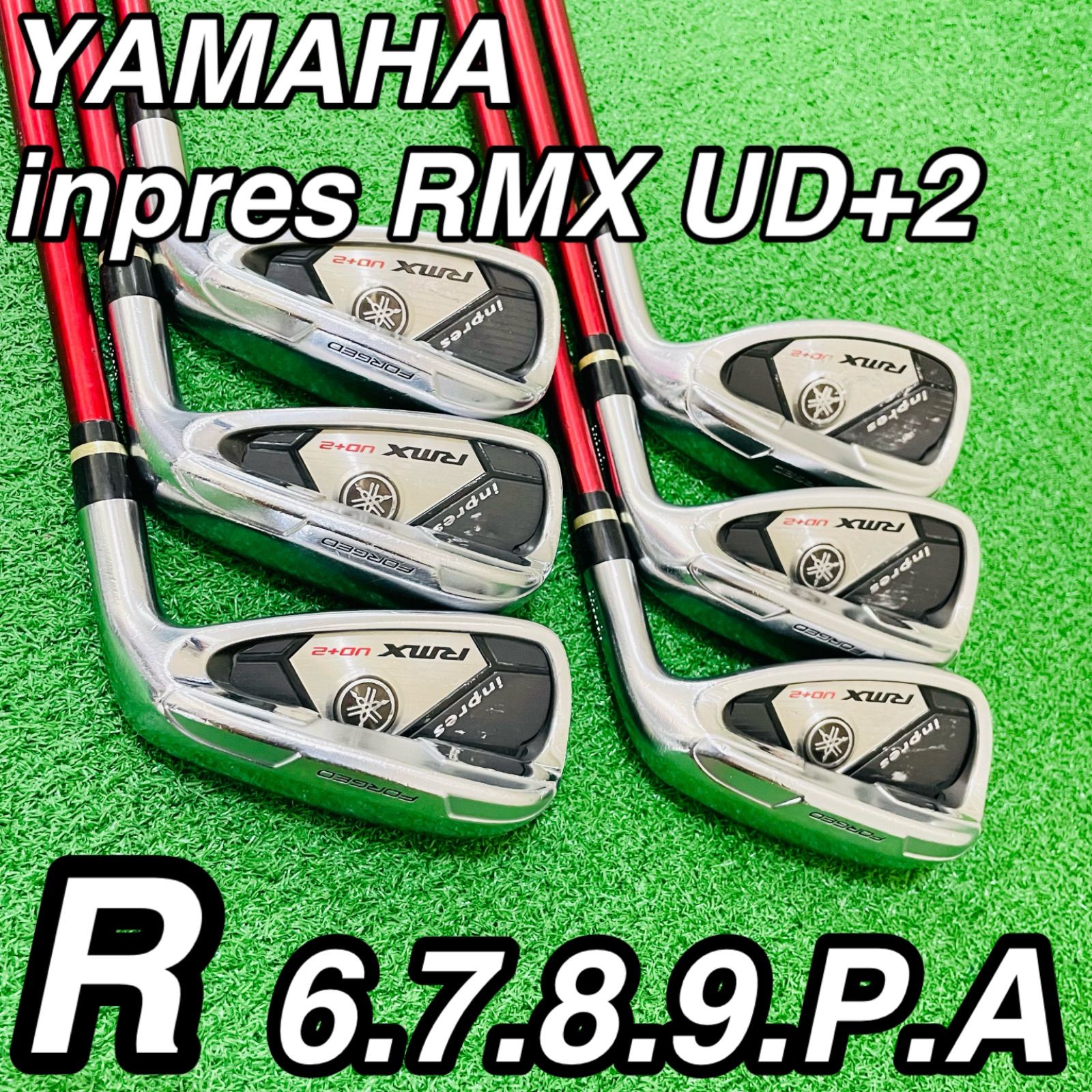 73 YAMAHA inpres RMX UD+2 ヤマハ インプレス メンズ 右利き アイアン6本セット R BASSARA 50x5ct 6.7.8.9.P.A 送料無料 匿名配送
