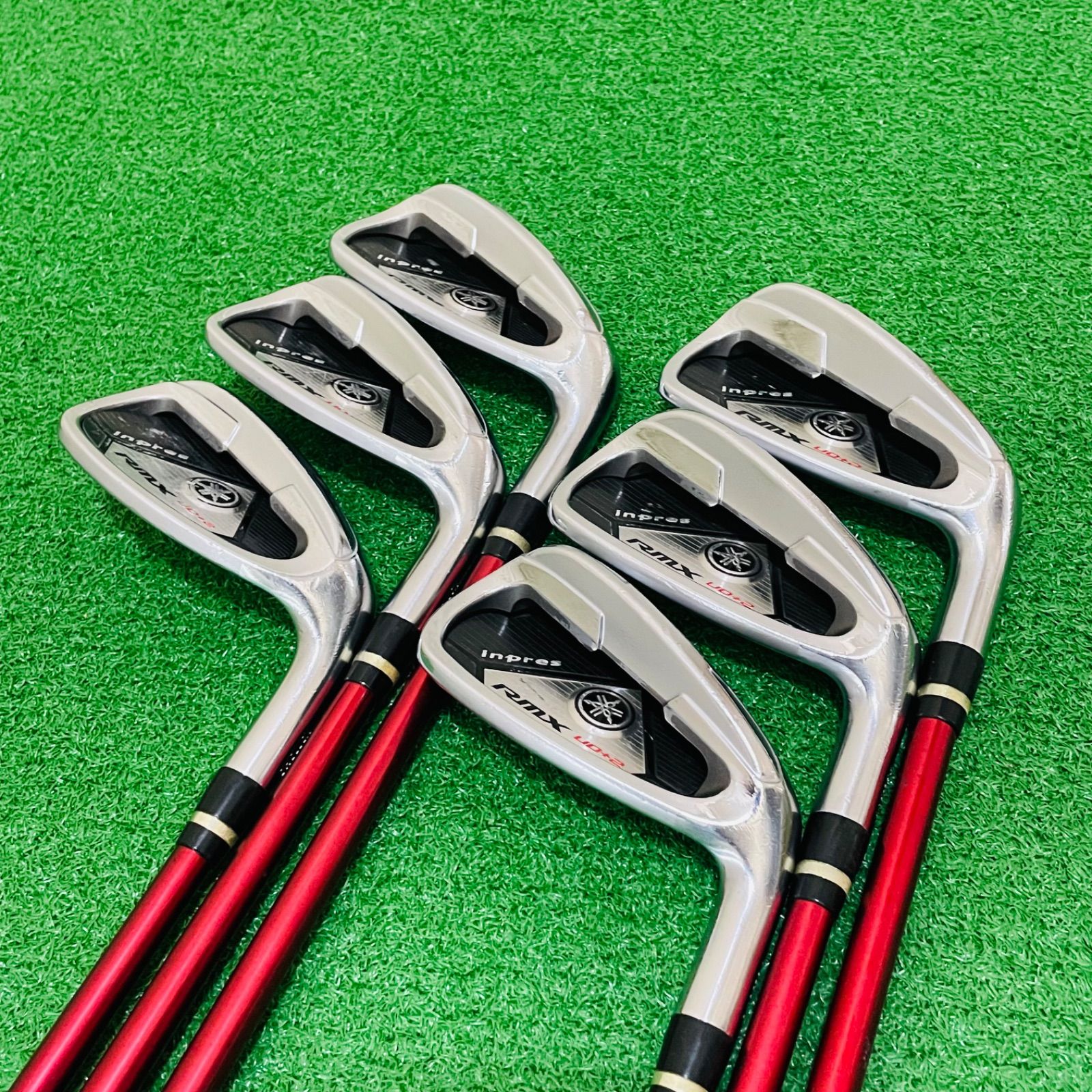 73 YAMAHA inpres RMX UD+2 ヤマハ インプレス メンズ 右利き アイアン6本セット R BASSARA 50x5ct 6.7.8.9.P.A 送料無料 匿名配送