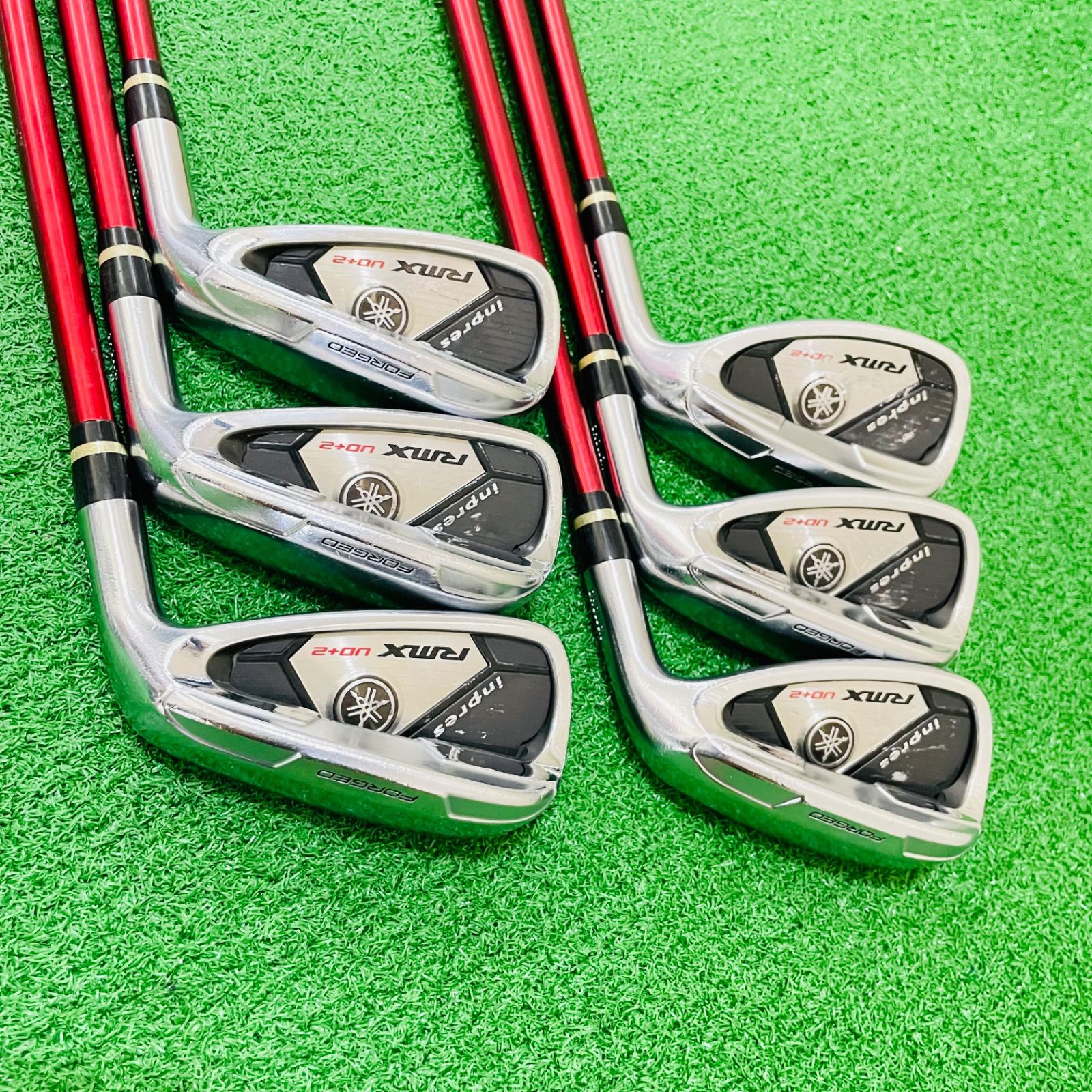 73 YAMAHA inpres RMX UD+2 ヤマハ インプレス メンズ 右利き アイアン6本セット R BASSARA 50x5ct 6.7.8.9.P.A 送料無料 匿名配送