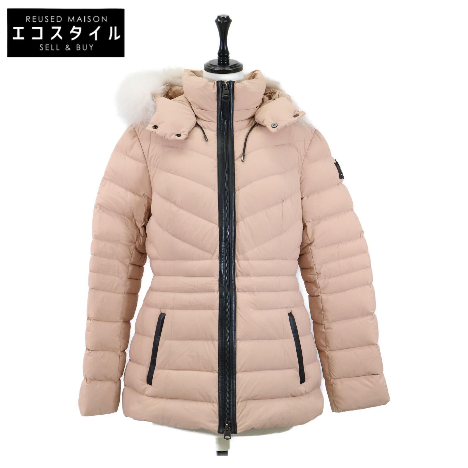 Mackage　マッカージュ　QC010379 ファー/フード付 ダウン　L/G