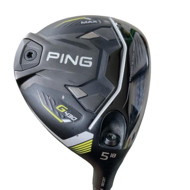 【中古】 ピン G430 MAX 5W フェアウェイウッド FW ALTA J CB BLACK(FW) (フレックスSR) メンズ 男性用 右利き 右用 Cランク ゴルフクラブ