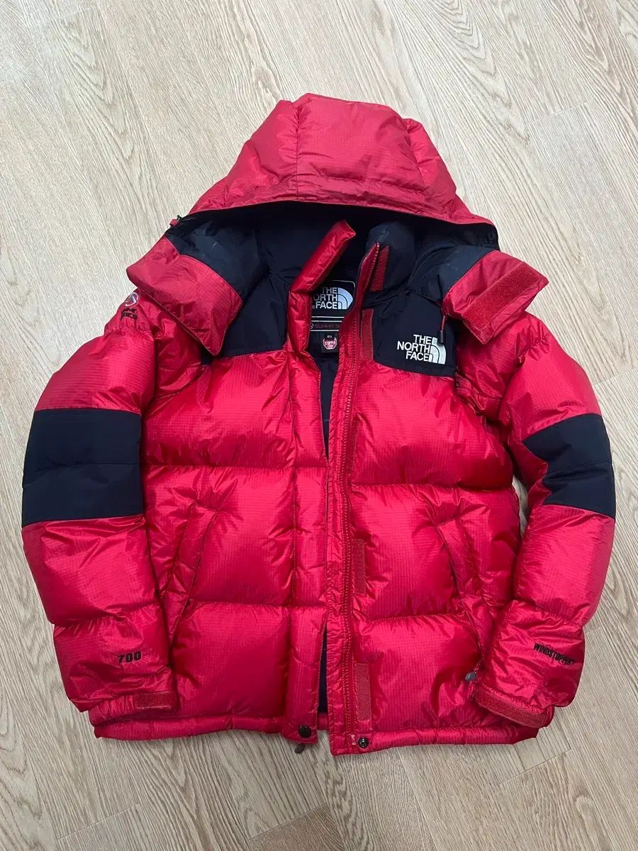 ノース 700 レッド ダウン 出品