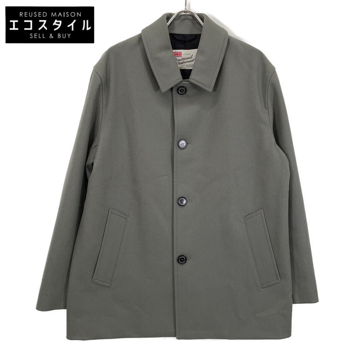 TRADITIONAL WEATHERWEAR トラディショナルウェザーウェア 【新品同様】G252KGFCO0435ML DERBY BUTTON THROUGH SHORT ダービー ボタンスルー ショート 36
