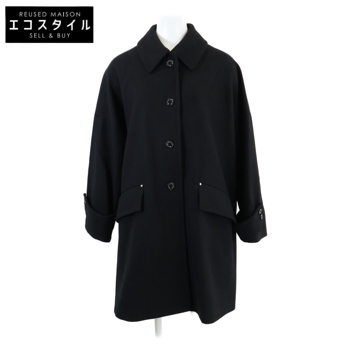 MACKINTOSH　マッキントッシュ　【美品/国内正規】L242MO1157FL2K HUMBIE ハンビー メルトンウール オーバーサイズ ドロップショルダー　8