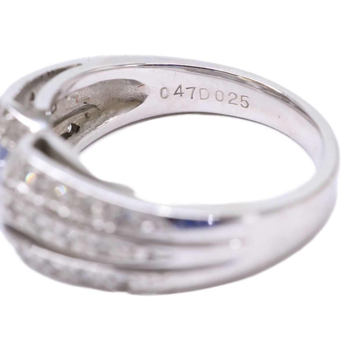 JEWELRY MAKI ジュエリーマキ 【美品】PWG9 0.47 D0.25 サファイア