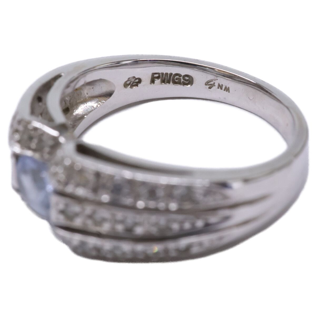 JEWELRY MAKI ジュエリーマキ 【美品】PWG9 0.47 D0.25 サファイア