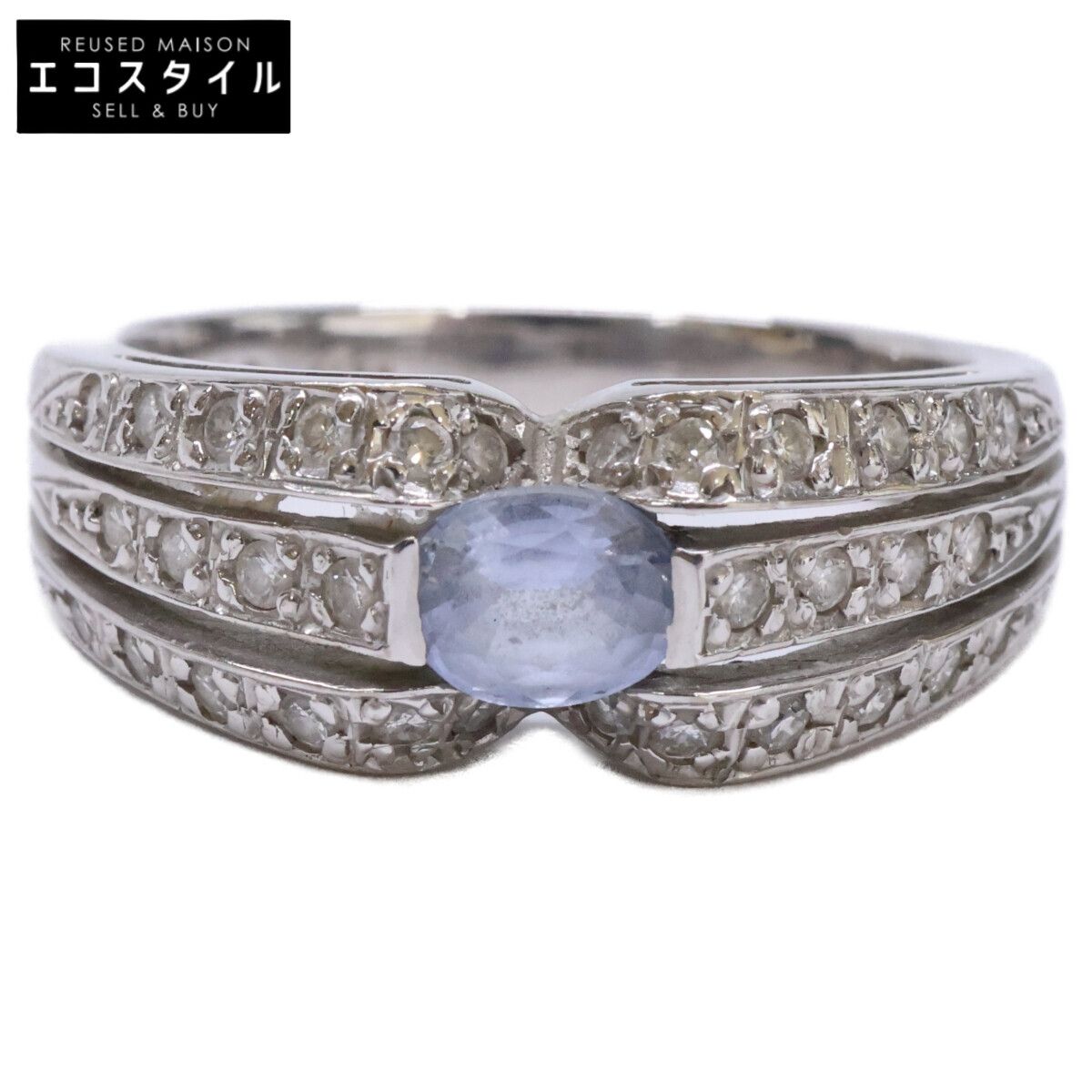 JEWELRY MAKI ジュエリーマキ 【美品】PWG9 0.47 D0.25 サファイア