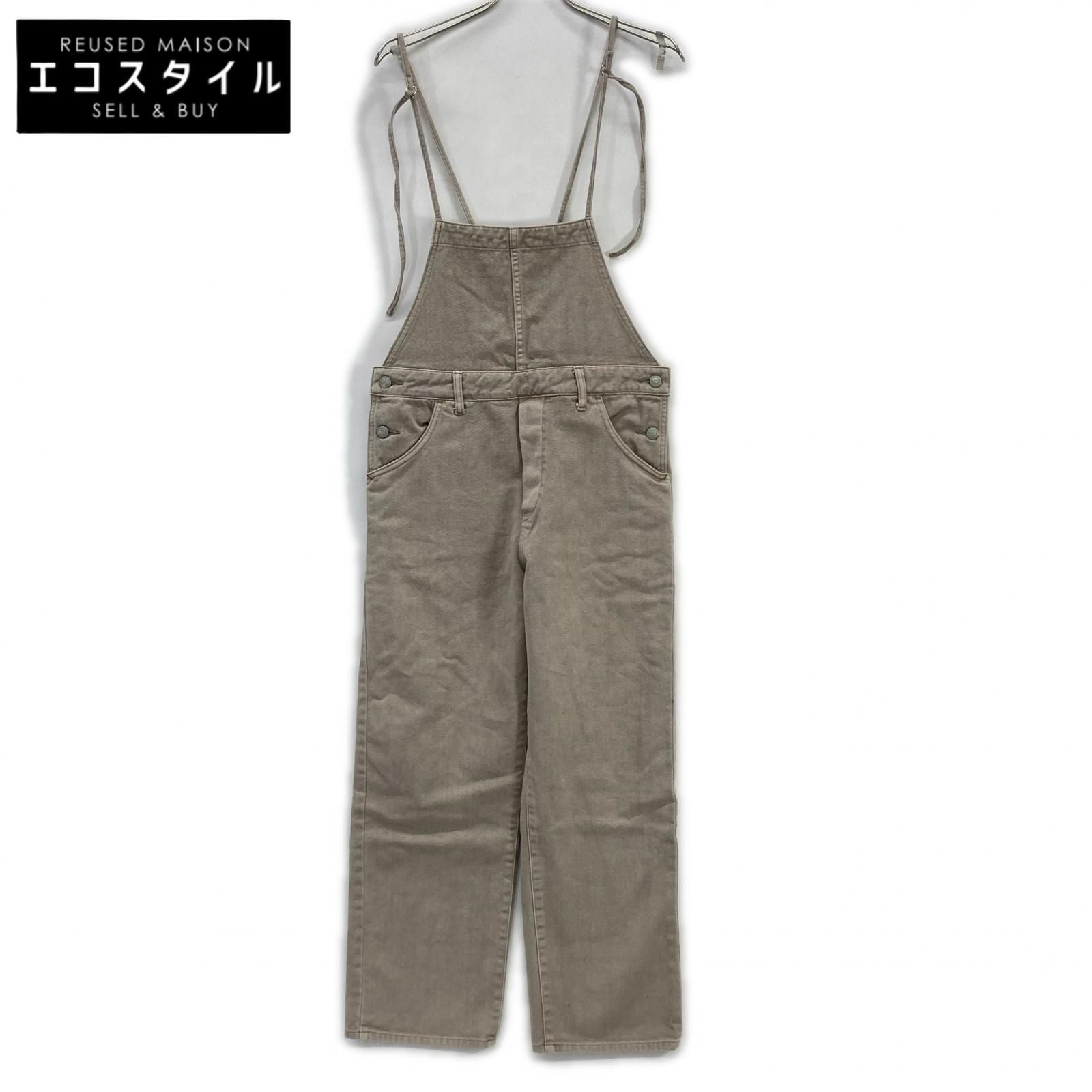 Whim Gazette　ウィムガゼット　24SS WGZ1041709A0001 コットン ピグメントダイオールインワン　38