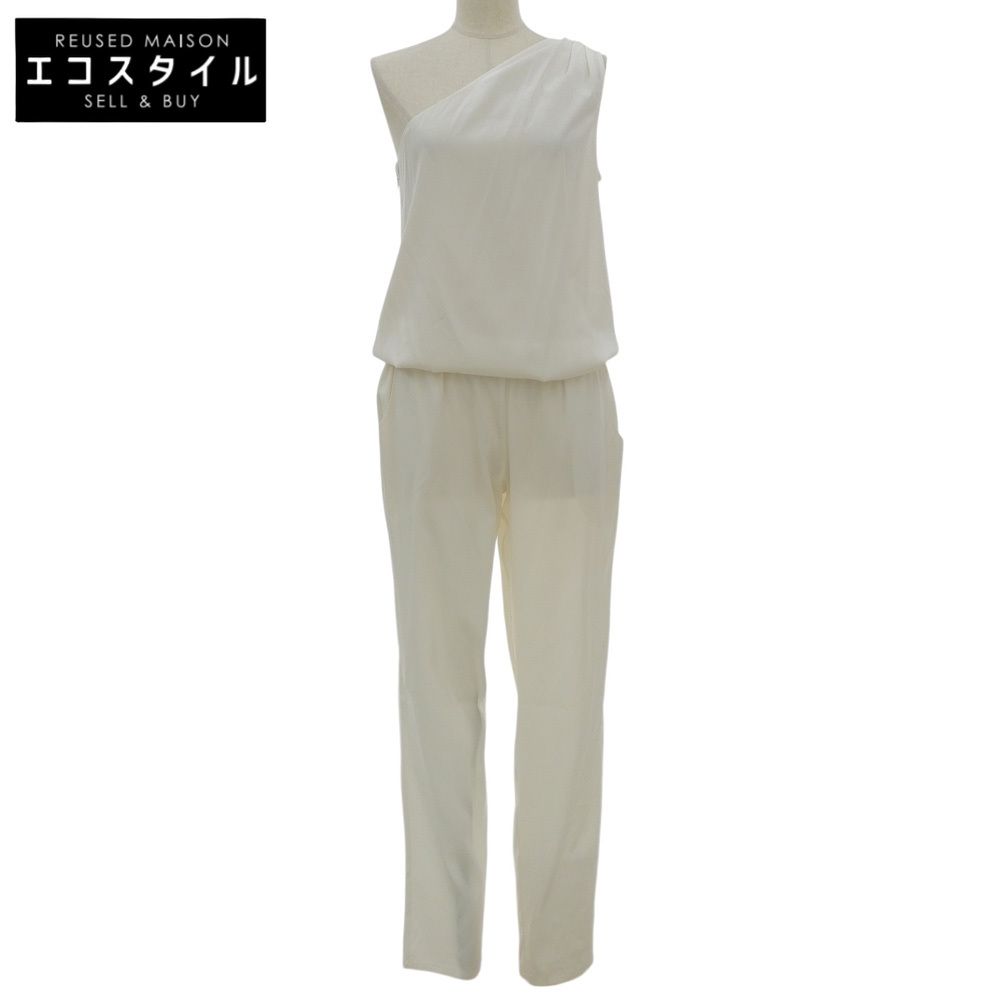 RAMY BROOK　ラミーブルック　【RAMY BROOK】新品同様 シルク混 ワンショルダー オールインワン レディース 白 ホワイト S　S