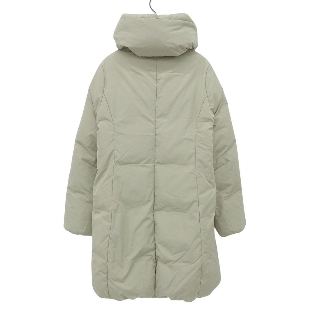 theory luxe セオリーリュクス ナイロン混 ロングダウンコート コート