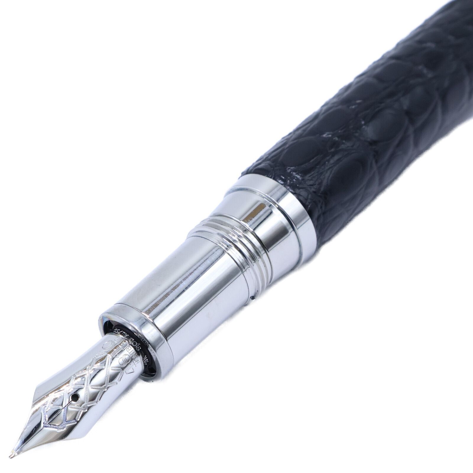 MONTBLANC モンブラン 美品 119691 マイスターシュテュック グレートマスターズ エキゾチックレザー アリゲーター 万年筆 MONTBLANC モンブラン 美品 119691 マイスターシュテュック グレート