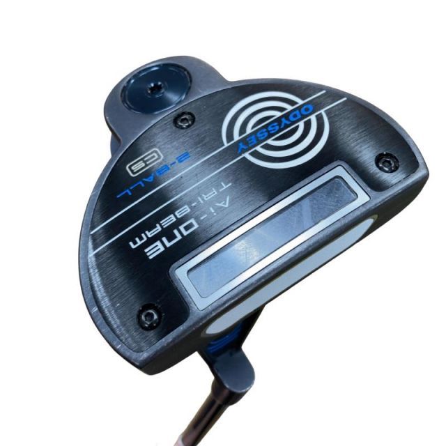 【中古】 オデッセイ Ai-ONE TRI-BEAM 2-BALL BLADE CS 33インチ パター PT STROKE LAB 90 スチール (フレックスその他) メンズ 男性用 右利き 右用 Cランク ゴルフクラブ