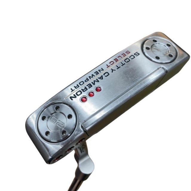 【中古】 タイトリスト SCOTTY CAMERON select NEWPORT(2018) 33インチ パター PT スチール (フレックスその他) メンズ 男性用 右利き 右用 Cランク ゴルフクラブ