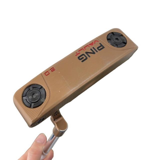【中古】 ピン VAULT 2.0 DALE ANSER カッパー(長さ調整機能付き) パター PT スチール (フレックスその他) メンズ 男性用 右利き 右用 Cランク ゴルフクラブ