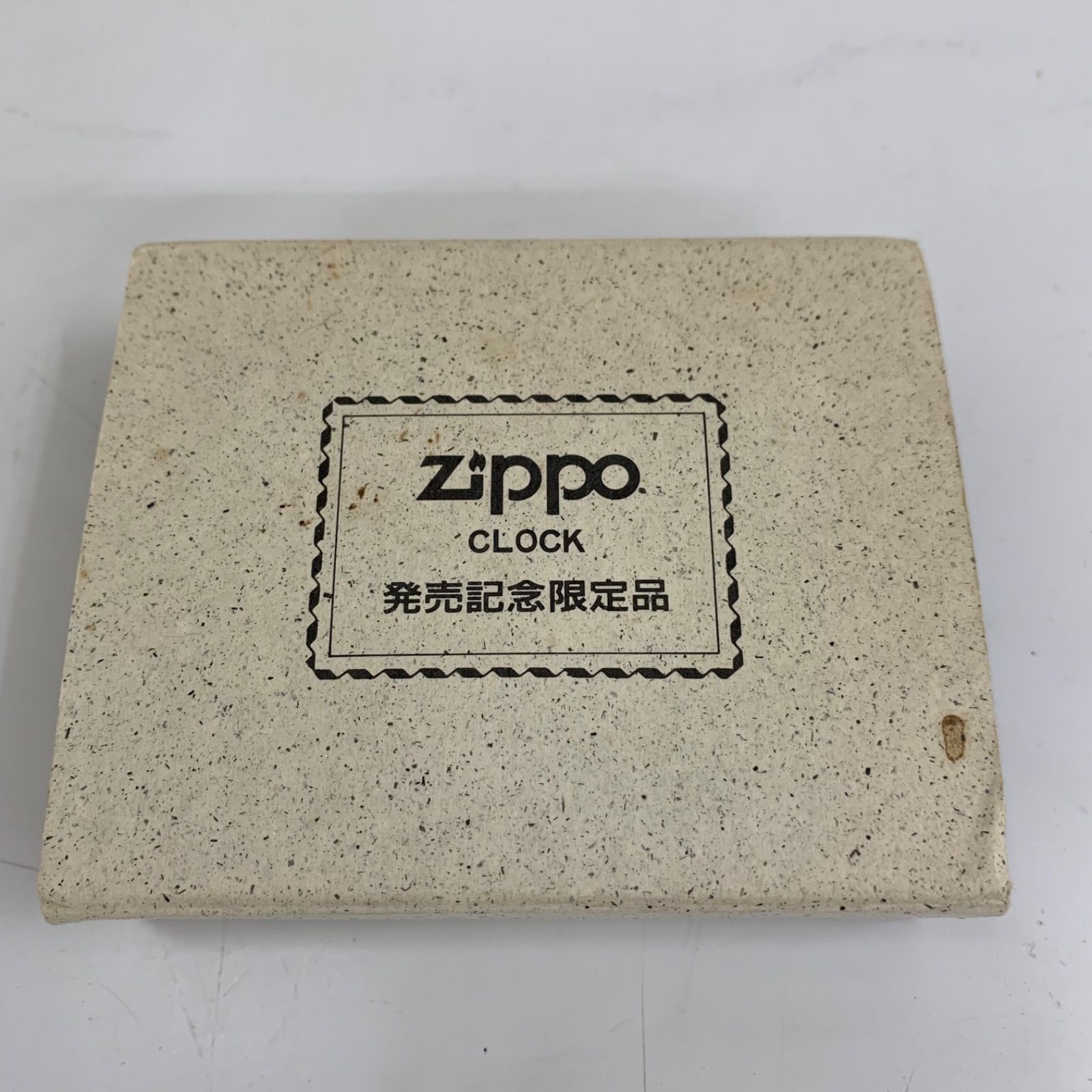 ZIPPO ポケットクロック 限定1000個 No.0156 アラーム付 箱付 ジャンク