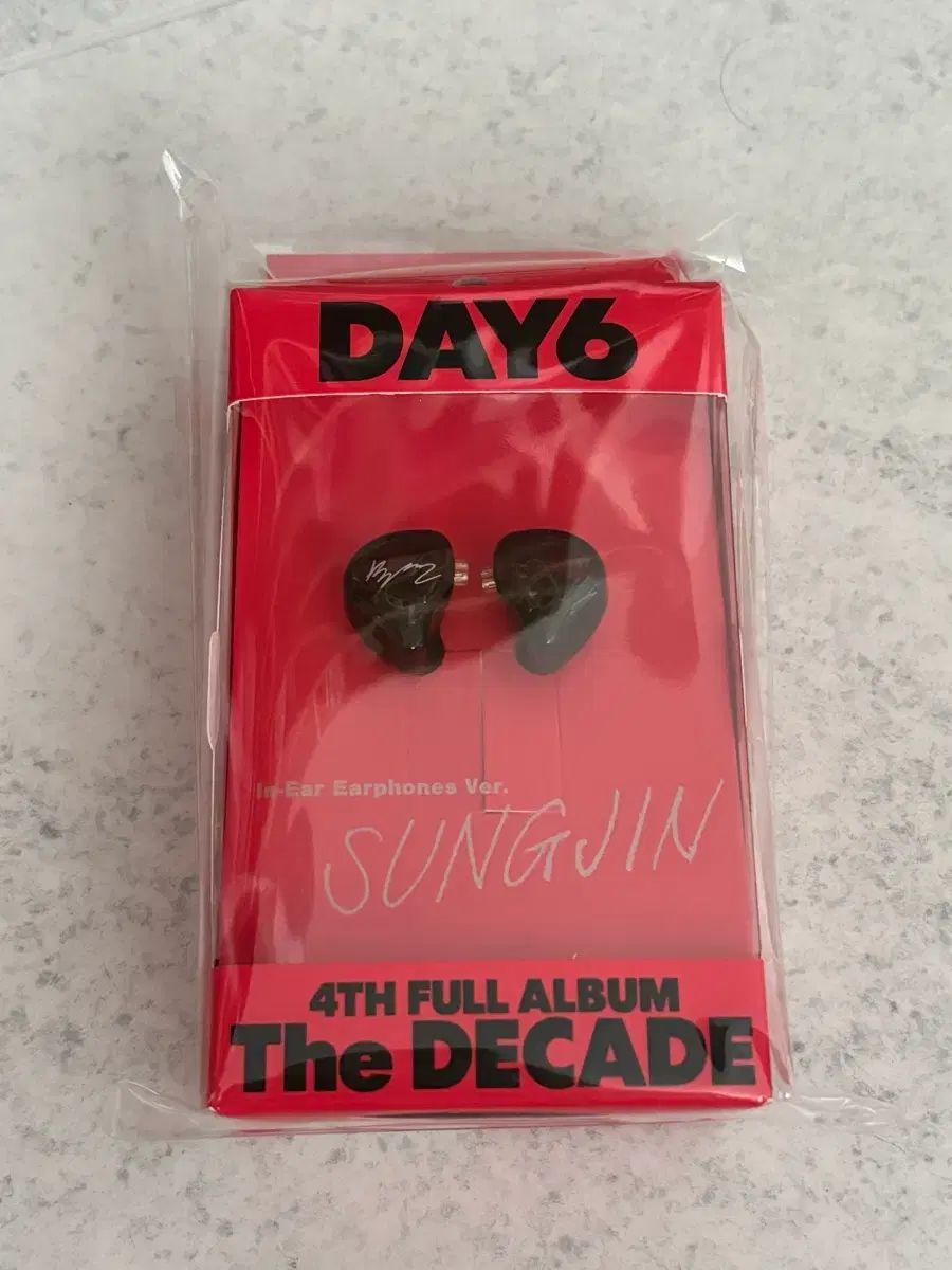 未開封 DAY6（デイシックス）ソンジン(SUNGJIN) イヤー - メルカリ