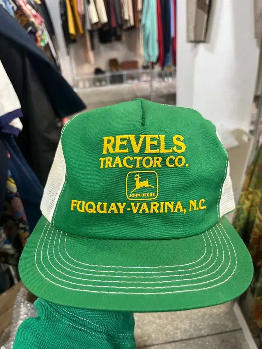 80 90s JOHN DEERE ヴィンテージ トラッカーキャップ