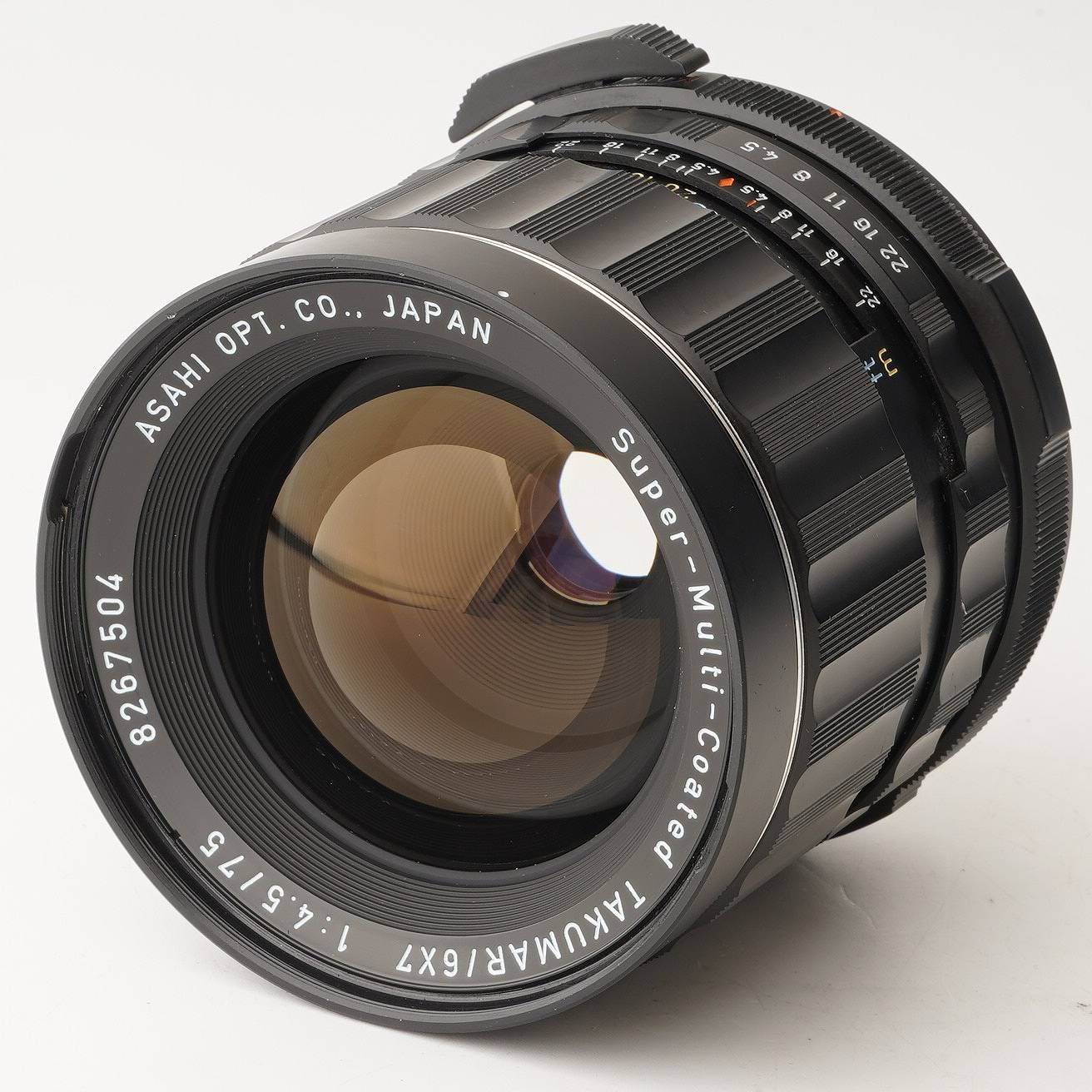 動作良好 PENTAX 6x7 TAKUMAR 75mm f4.5 ペンタックス ペンタックス Pentax Asahi Super-Multi-Coated TAKUMAR 6x7 75mm F4.5
