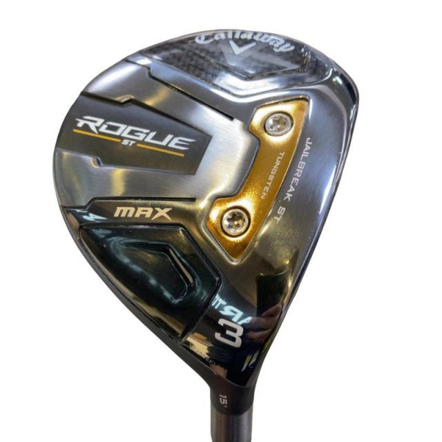 【中古】 キャロウェイ ROGUE ST MAX 3W フェアウェイウッド FW VENTUS 5 for CW(ROGUE ST FW) (フレックスS) メンズ 男性用 右利き 右用 Cランク ゴルフクラブ