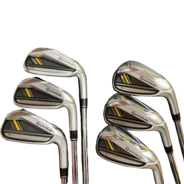 【中古】 テーラーメイド ROCKET BLADEZ 6S アイアンセット IR KBS C-TAPER 90 (フレックスS) メンズ 男性用 右利き 右用 Cランク ゴルフクラブ