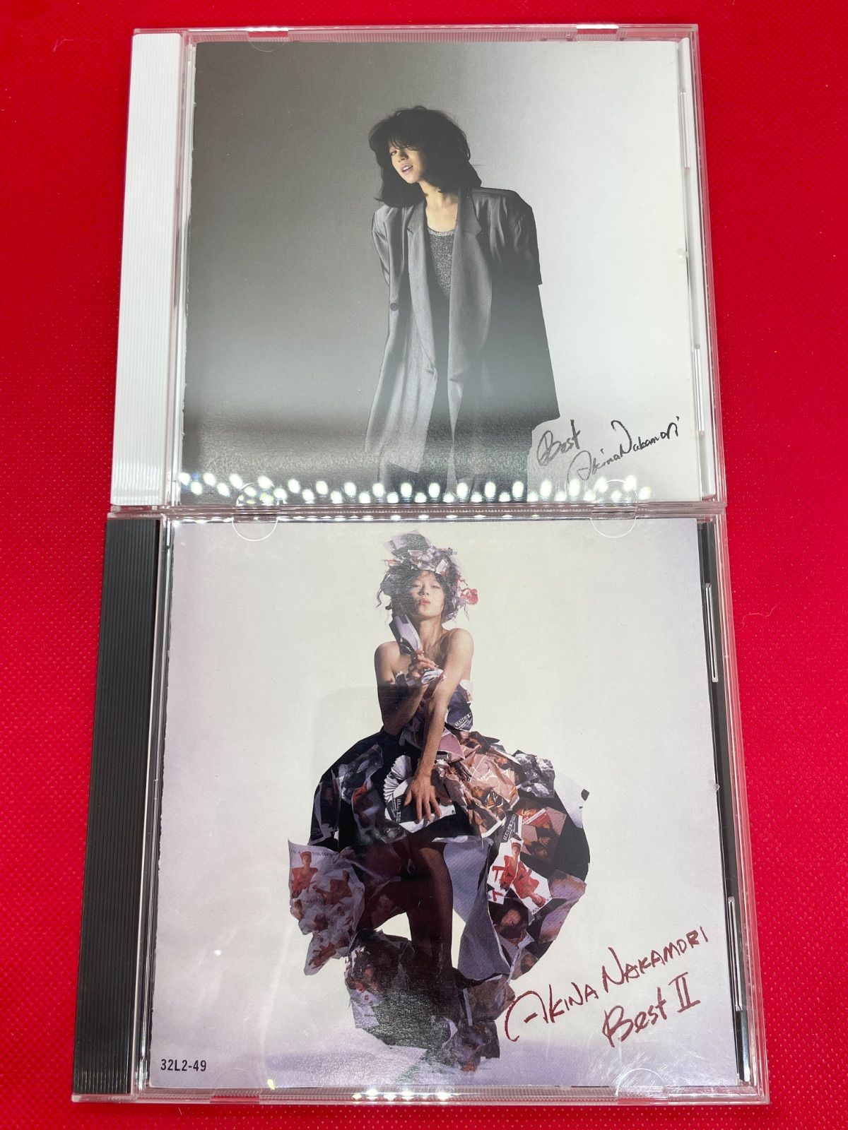 中森明菜 BEST II + BEST 2枚セット CD 32L2-49 WPDL-419 ベスト 1 2
