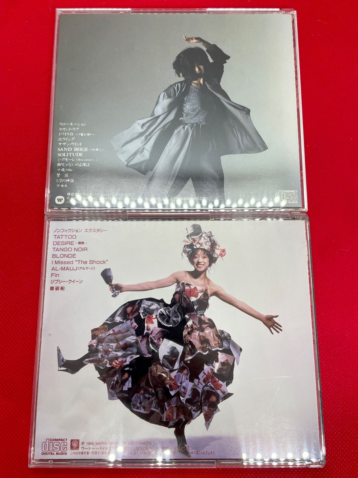 中森明菜 BEST II + BEST 2枚セット CD 32L2-49 WPDL-419 ベスト 1 2