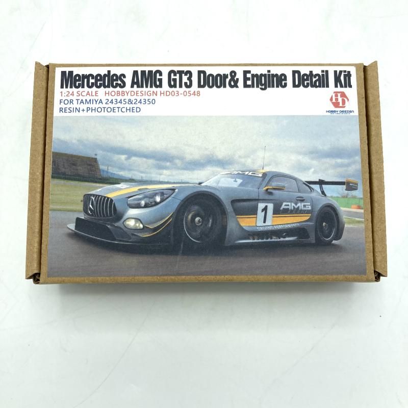 【中古】ﾎﾋﾞｰﾃﾞｻﾞｲﾝ 1/24 ﾒﾙｾﾃﾞｽ AMG GT3 ﾄﾞｱ&ｴﾝｼﾞﾝﾃﾞｨﾃｰﾙｷｯﾄ HD03-0548[13][240013257620]