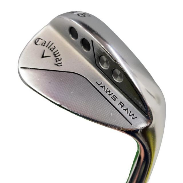【中古】 キャロウェイ JAWS RAW クロムメッキ 50°/12°W ウェッジ WG NS PRO 950GH neo (フレックスS) メンズ 男性用 右利き 右用 Cランク ゴルフクラブ