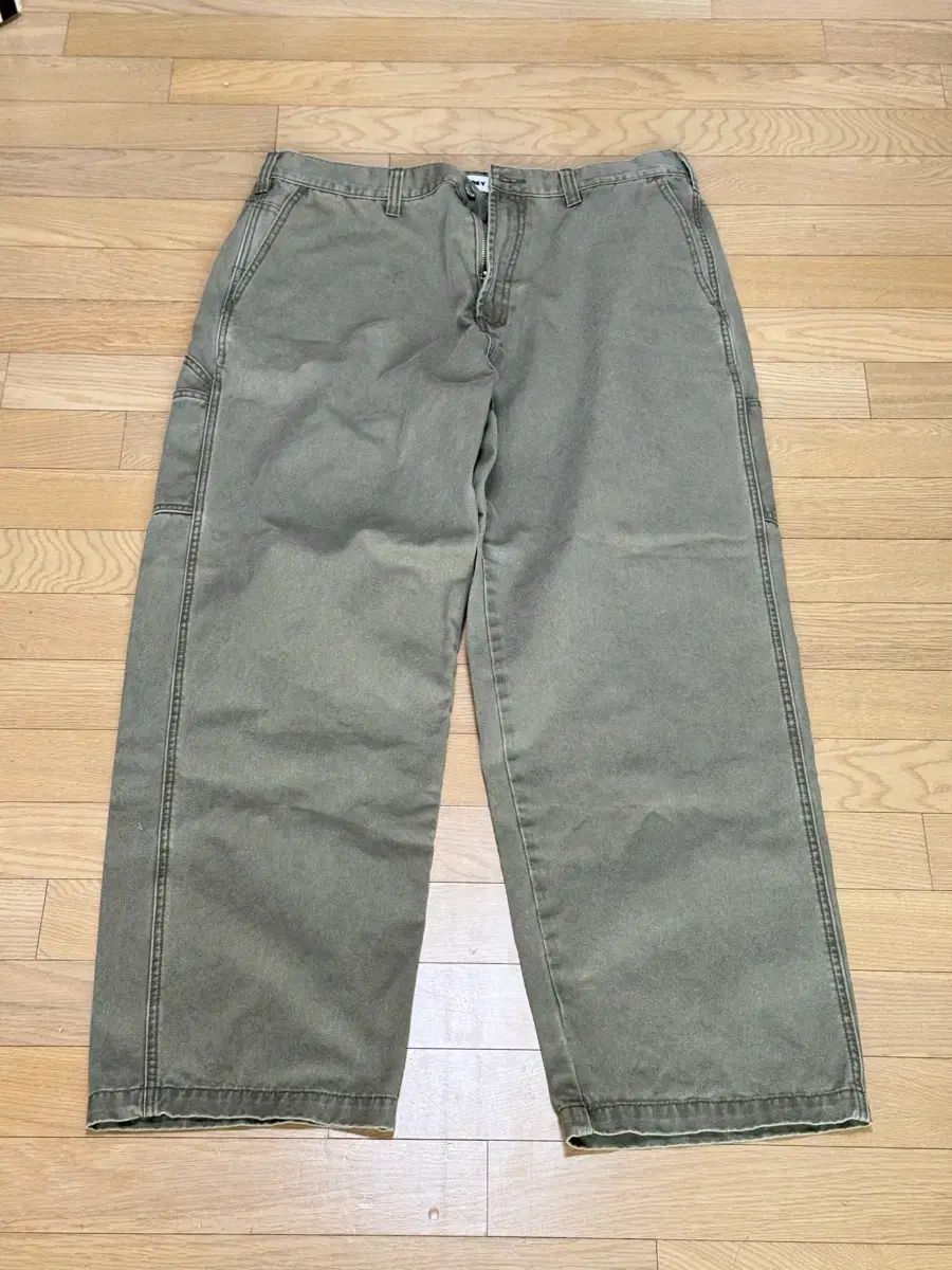 BIG タイ カーペンター パンツ マーメイド フェイディド ウォッシュ 36サイズ