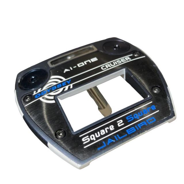 【中古】 オデッセイ Ai-ONE SQUARE 2 SQUARE JAILBIRD CRUISER 38インチ パター PT STROKE LAB 140 スチール (フレックスその他) メンズ 男性用 右利き 右用 Cランク ゴルフクラブ