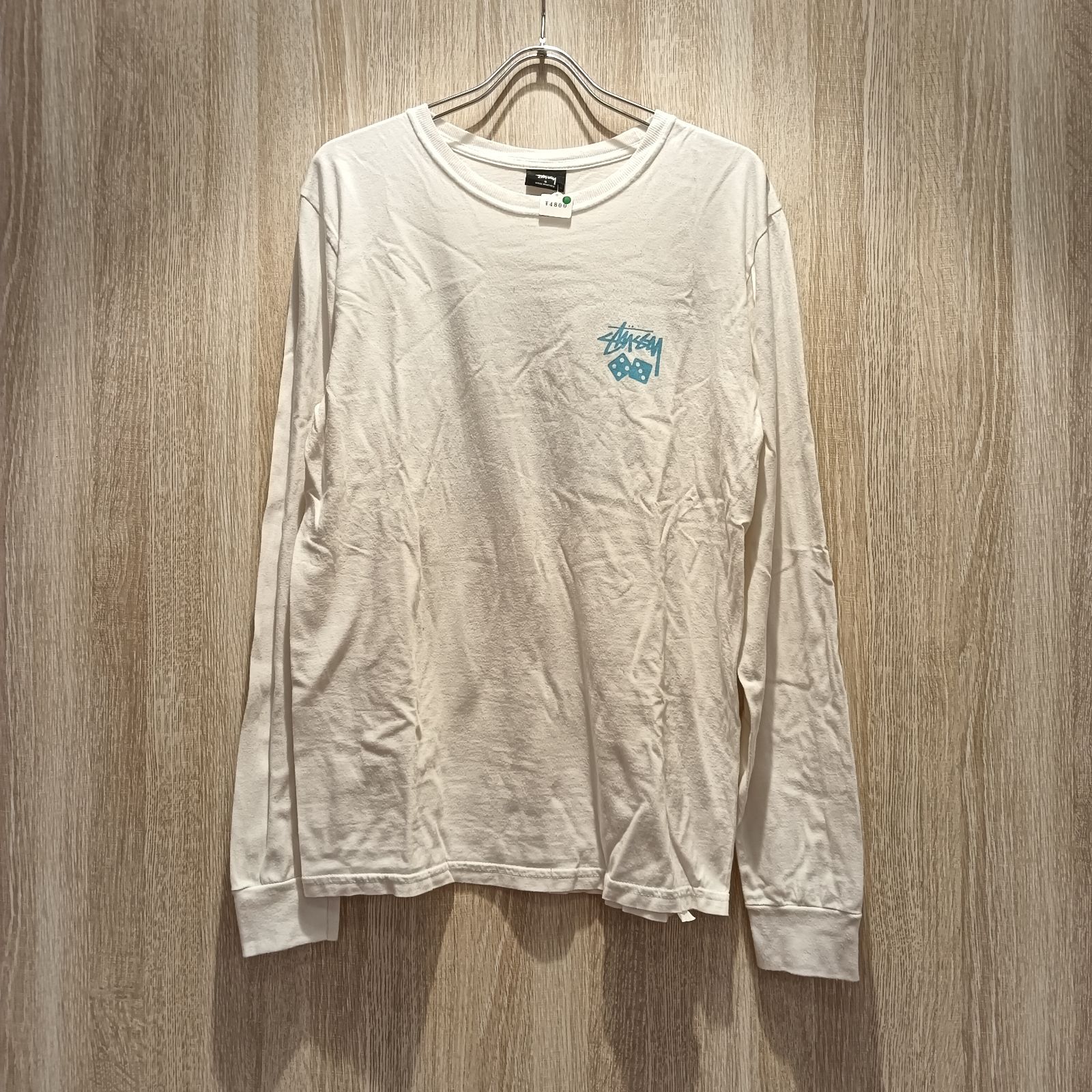 STUSSY（ステューシー）Dice Pigment Dyed L/S Tee（ダイス ピグメント 