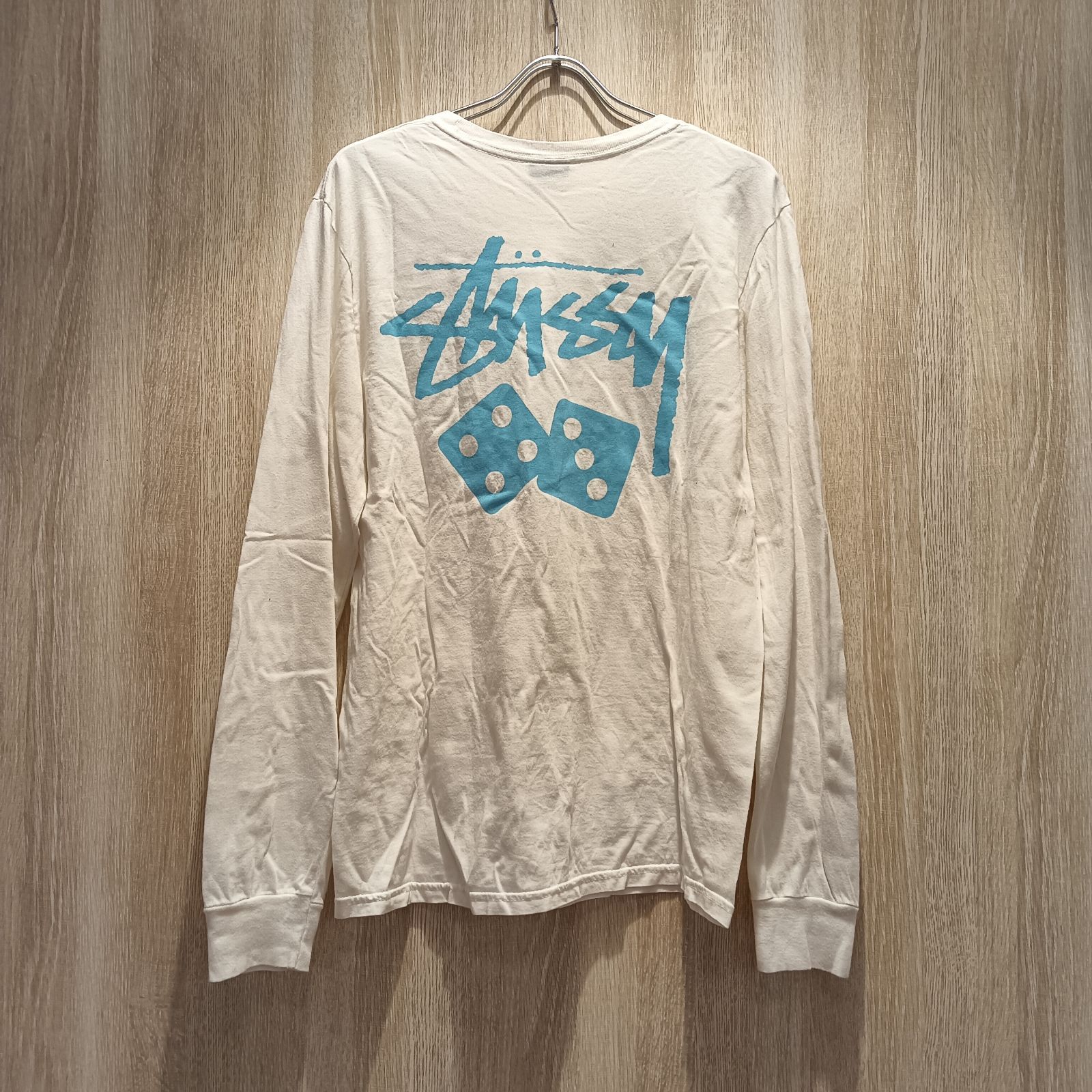 STUSSY（ステューシー）Dice Pigment Dyed L/S Tee（ダイス ピグメント 