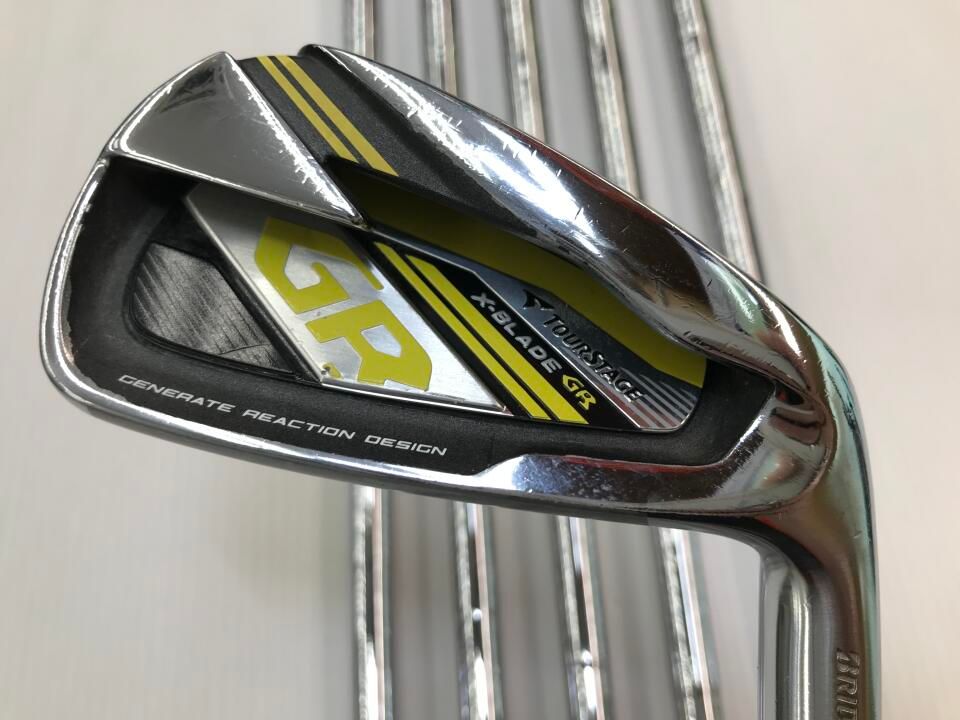 ブリヂストン ツアーステージ X-BLADE GR (2014) NSプロ950GHウエイトフロー Rフレックス アイアンセット 中古【最短即日発送】