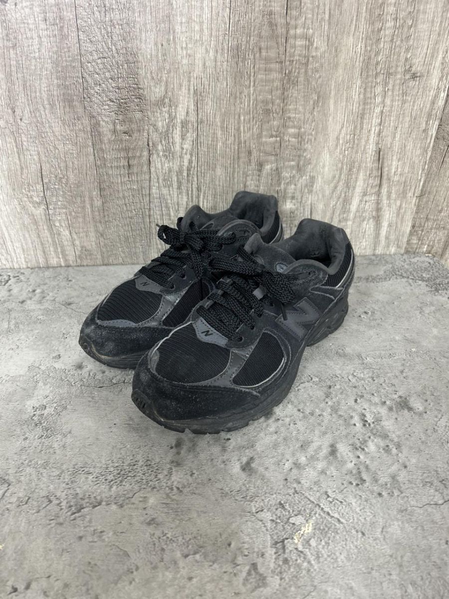 New Balance ニューバランス U2002RBL ローカット スニーカー size24/黒 ■■◎メンズ