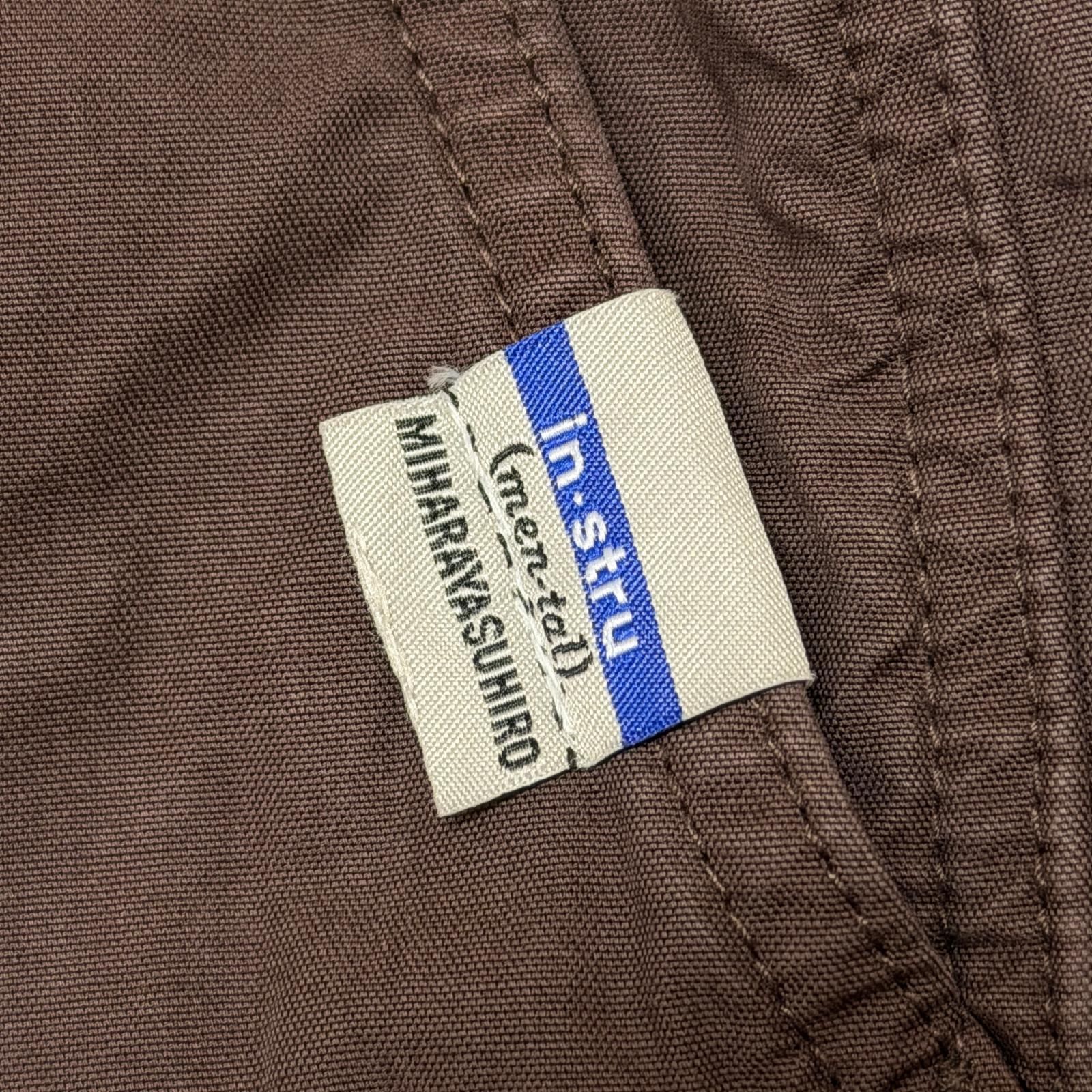 in・stru(men-tal). Light Oxford Easy Pants ライトオックスフォードイージーパンツ インストルメンタル I13PT032 ブラウン 46 （15617M） in・stru(men-tal). Maison MIHARA YASUHIRO Light Oxford Easy Pants